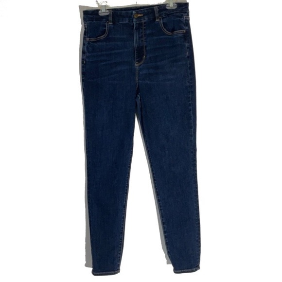 American Eagle Outfitters Denim - American Eagle Curvy Super Hi-Rise Jeggings Next Level Stretch Size: 14 Long